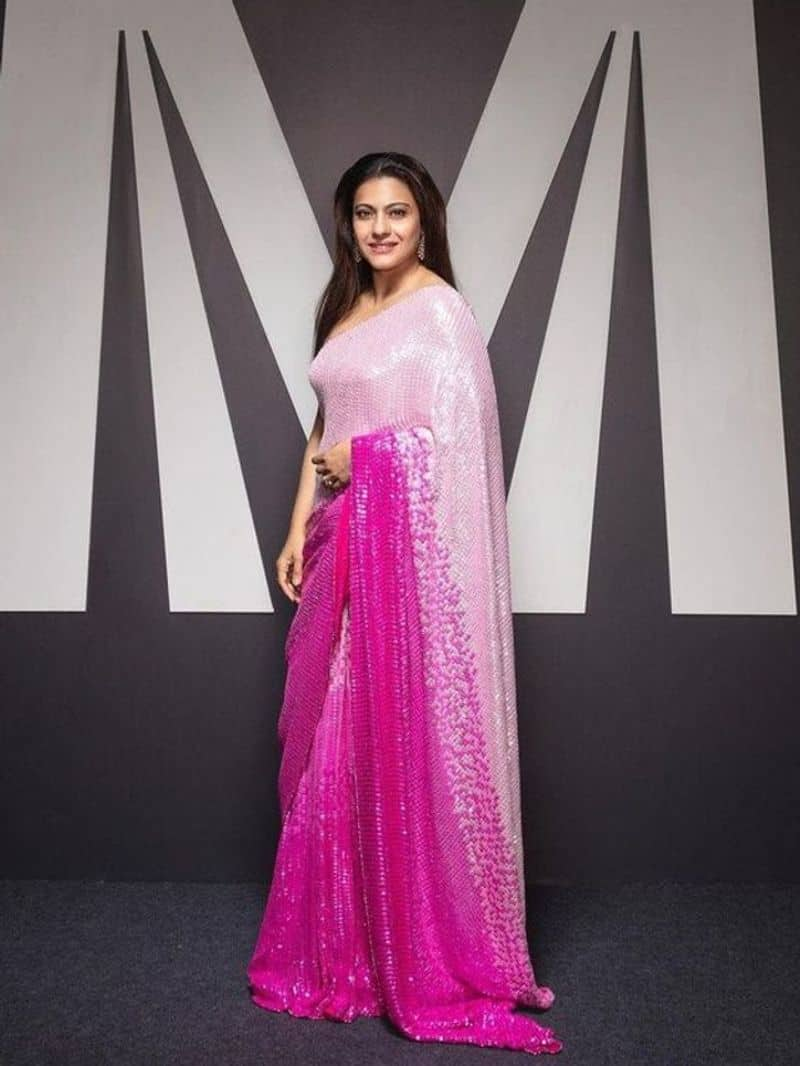 Kajol latest saree organza saree banarsi saree silk saree zkamn