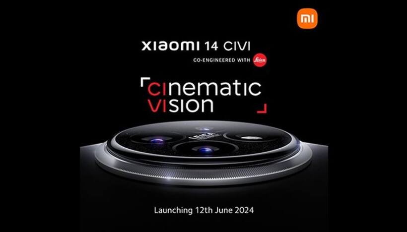 Xiaomi 14 CIVI to launch in India on June 12: Check out expected camera, processor & other details