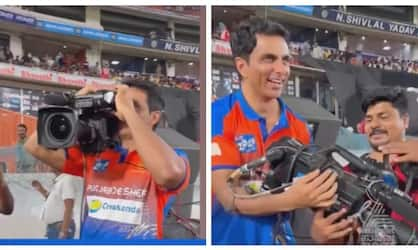 Sonu Sood became Camera Man in IPL Final Match nbn