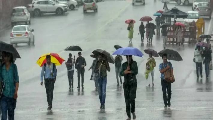 Rain in Delhi 