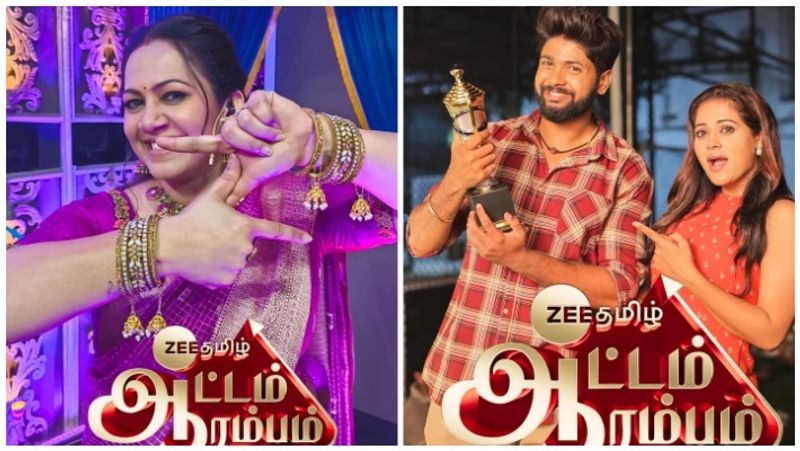 zee tamil aattam aarambam latest promo released mma