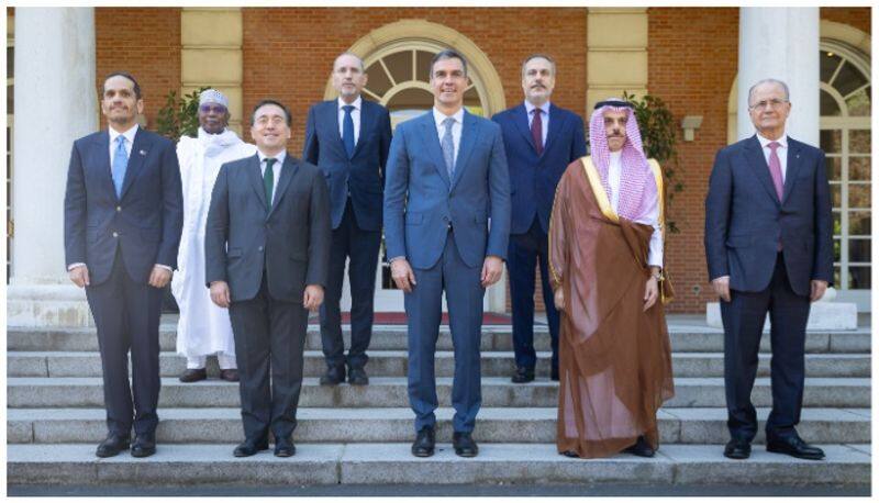 Saudi Arabia and Qatar against attack on refugees in Rafah Arab Islamic ministerial committee in spain 