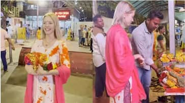 WATCH: Russian Blogger's First Visit to Siddhi Vinayak Temple Touches Hearts, Video Becomes Internet Sensation  NTI