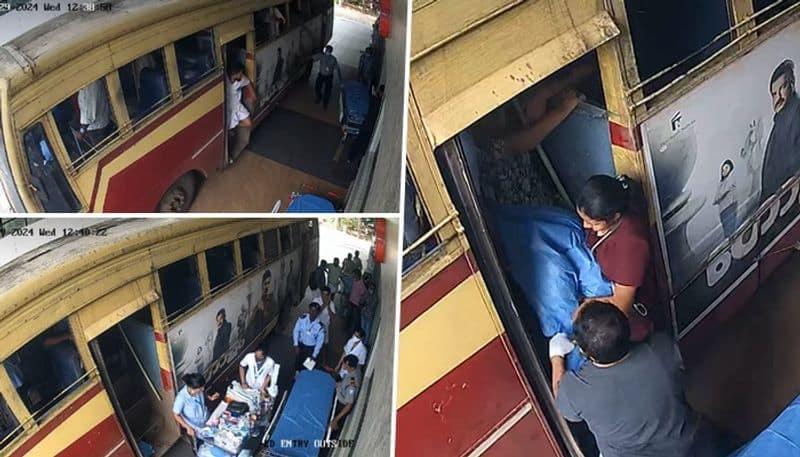 Kerala: Woman gives birth inside KSRTC bus, rushed to hospital in Thrissur (WATCH) anr