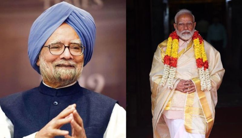 Manmohan Singh writes letter to punjab people and attacks pm narendra modi mrq