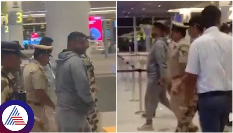 Hassan Obscene video Case accused Prajwal revanna arrested from sit police in Bengaluru airport sat