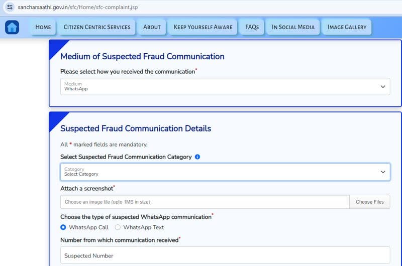 Watch how to Report suspected fraud calls and SMSs through online 