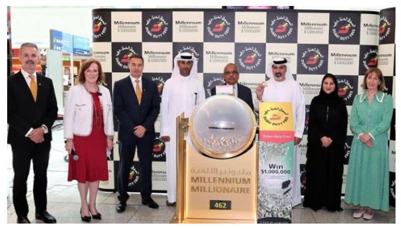 Indian won one million dollar in dubai duty free draw