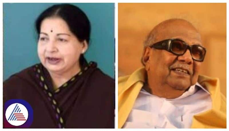 Actress and Tamil Nadu former Chief Minister Jayalalithaa and M Karunanidhi political fight incident srb