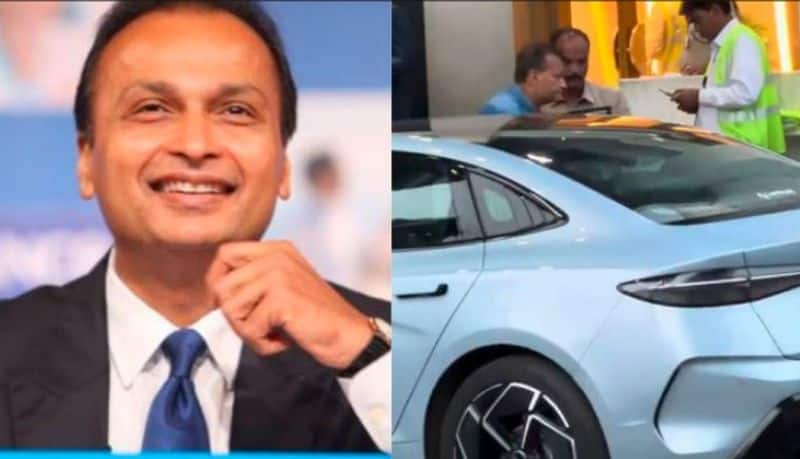 Anil Ambani goes electric, heads to Mukesh Ambanis party in powerful EV Vin