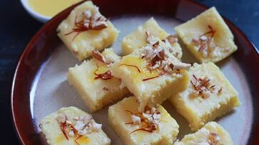 janmashtami 2024 raw banana barfi recipe festival sweets