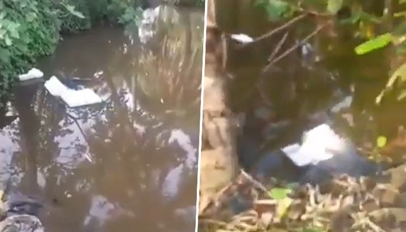 Lok Sabha elections 2024: Angry mob throws EVM machine into pond in West Bengal (WATCH) AJR