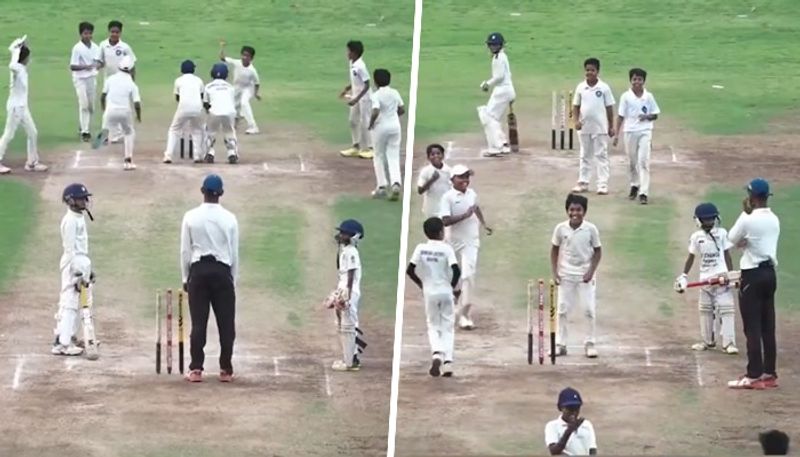 Greatest piece of cricket ever seen Viral video of most eventful dot ball leaves Internet in splits (WATCH) snt