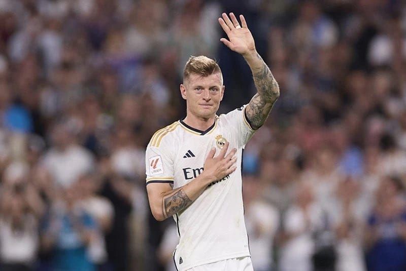 Real Madrid clinch 15th Champions League title after 2-0 win over Dortmund, Kroos gets emotional farewell osf