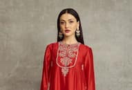 9 Red salwar suit party wear Vat Savitri 2024 suit design latest for women kxa 