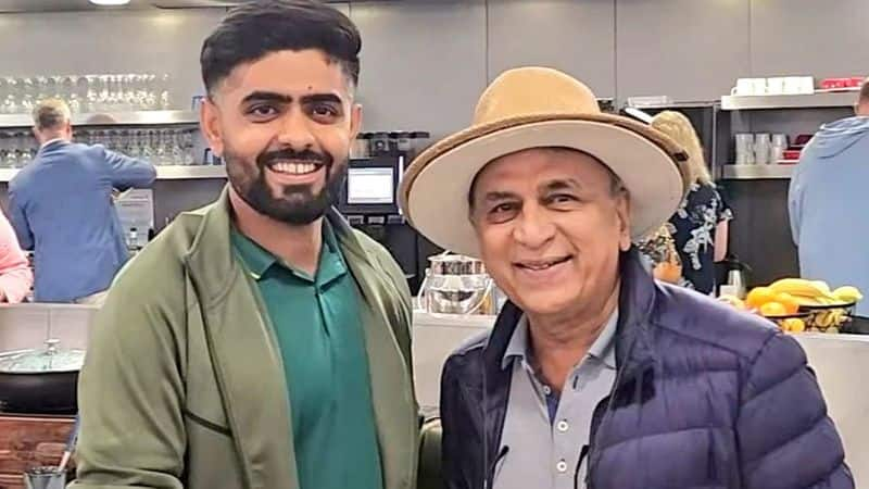 T20 World Cup 2024: What is Pakistan captain Babar Azam talking about with Indian cricket legend Sunil Gavaskar? RMA