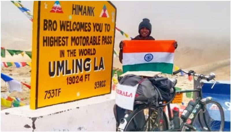 Nidhin Maliyekkal known as tea bro cycled from Kerala to Nepal selling tea to fund his trip