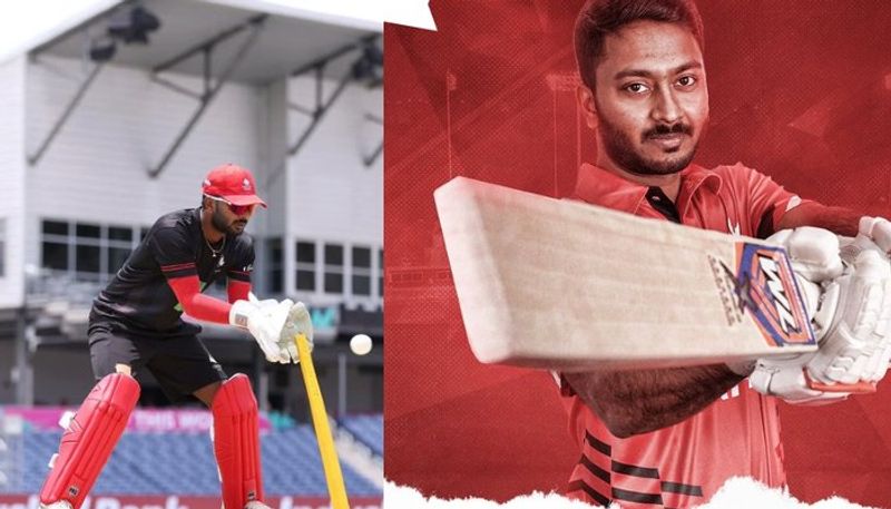 Karnataka Davanagere base shreyas movva represent Canada Cricket Team in ICC T20 World Cup 2024 kvn