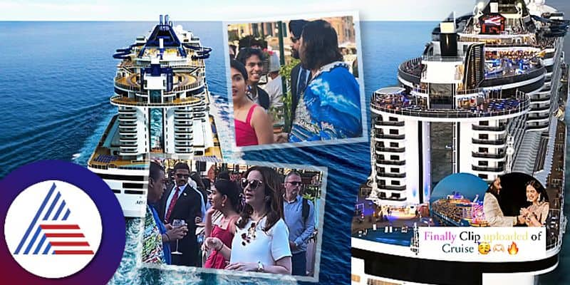 Step Inside some exclusive glimpses from Anant Ambani and Radhika Merchant's cruise party gow