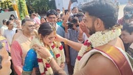 KKR Star Venkatesh Iyer gets married with Shruti Raghunathan pics go viral kvn