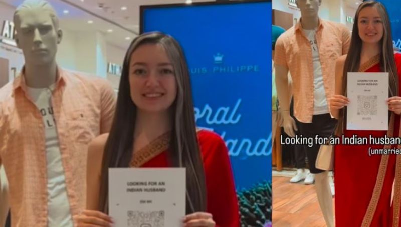 Russian Girl Poses At Mall Seeking Indian Groom, Men Comment Marry Me On her Instagram Post Vin