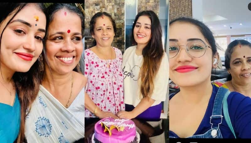 actress anumol birthday wish to her mother 