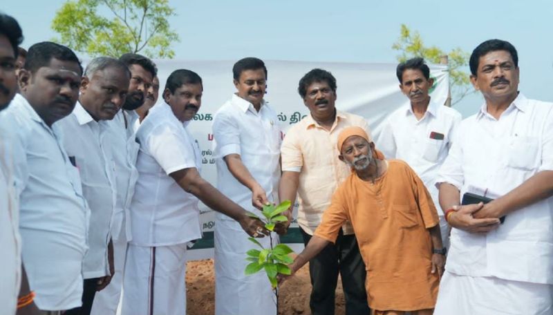 Isha Foundation Cauvery Kookural 3 lakh saplings planned to plant in tiruppur ans