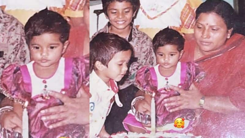 Aishwarya Rajesh Rare Childhood Photo gan