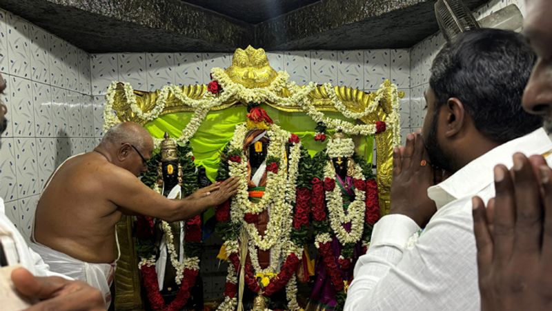 Modi will become PM for the 3rd time.. Vallimalai Murugan Temple Suryah Darshan tvk