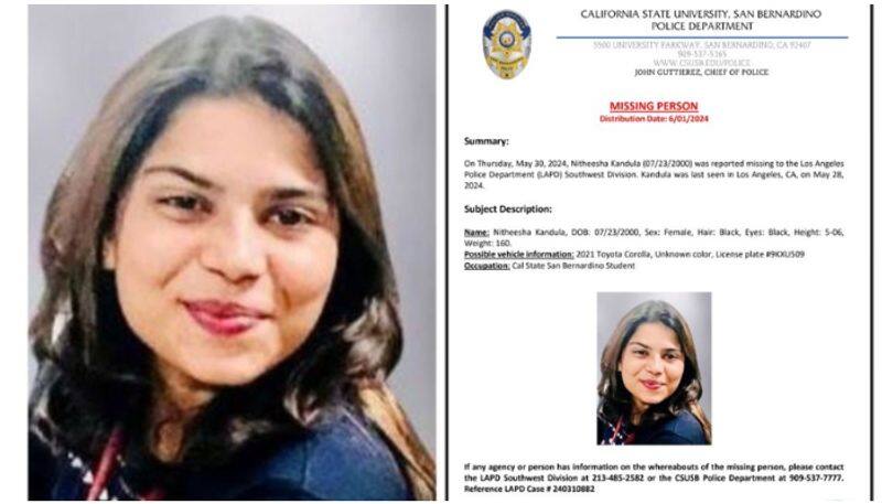 23 Year Old Indian Student Missing In America Police Seeking Public Help To Locate Her