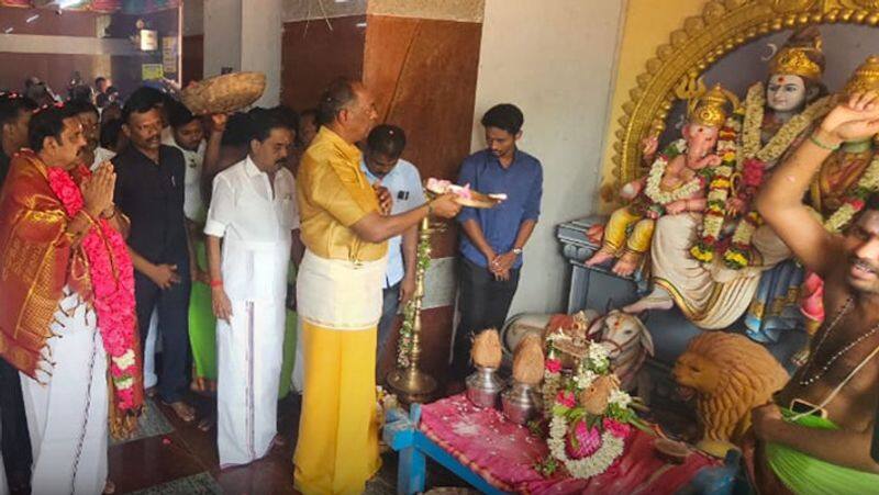 Salem Muthumalai Murugan Kovil Edappadi Palanisamy Swamy Darshanam tvk