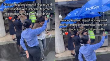 WATCH IndiGo's Ground Staff's Heartwarming Act of Kindness in Dimapur Airport NTI