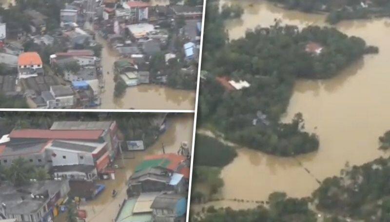 Sri Lanka floods: Dramatic drone footages show severe waterlogging, over 5,000 families marooned (WATCH) snt