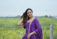 Sargun Mehta latest kurta set zkamn