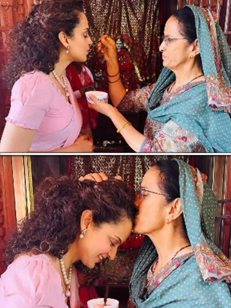 Mandi Lok Sabha election 2024: Kangana Ranaut offers prayers RBA