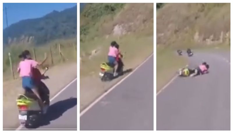 Social media is abuzz with praise for the bike stunt video shared by the police 