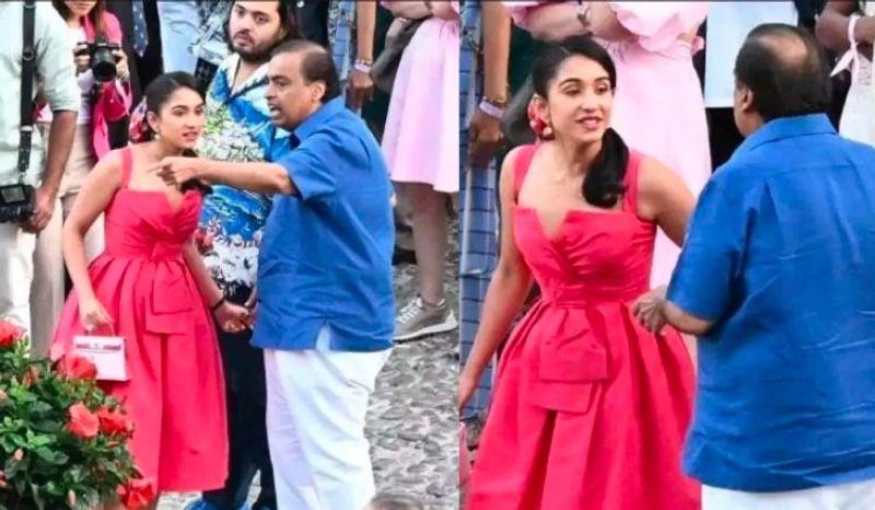 Radhika Merchants Rs 3.2 Lakh Vintage Midi Dress For Pre-Wedding Is Straight Out Of Dior Archives Vin