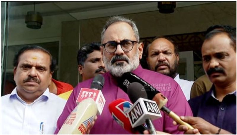 Rajeev Chandrasekhar claims that Priyank Kharge did not defend his father's self-respect-rag