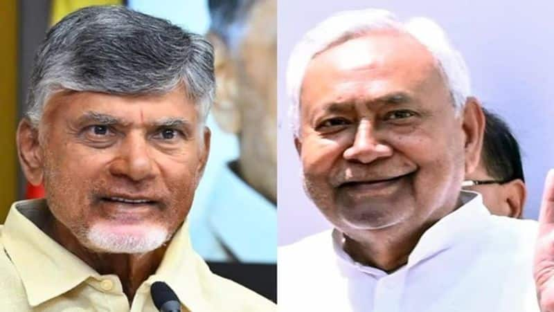 Narendra Modi call Nitish Kumar Chandrababu Naidu to form government nbn