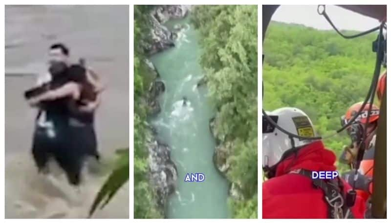 Video of 3 friends together in northern Italy before they died in a river current has gone viral