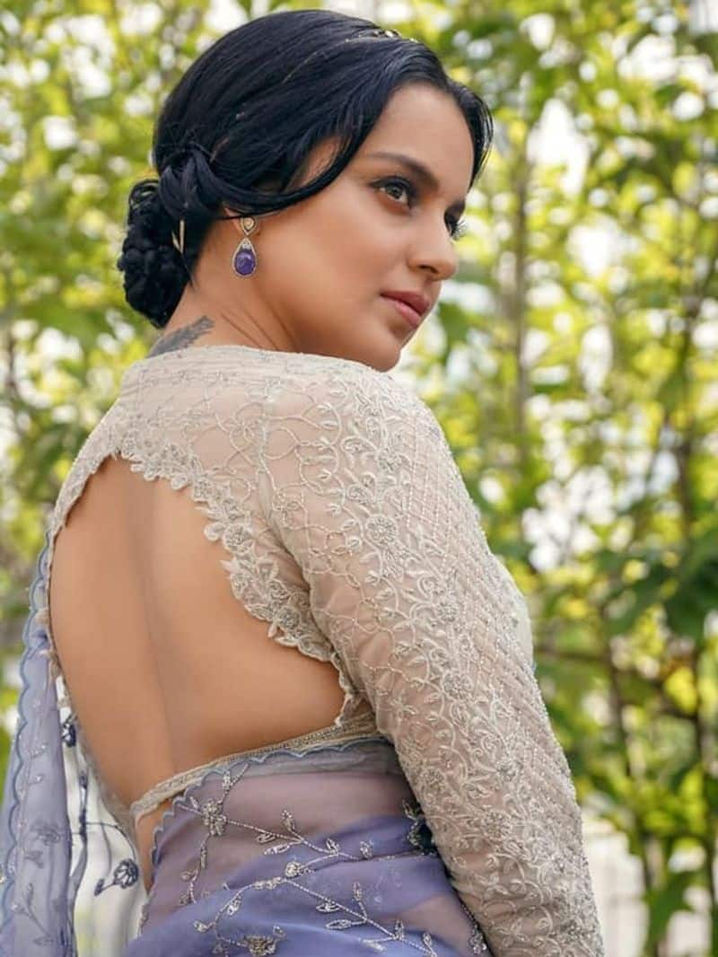 Kangana Ranaut Latest Blouse Design zkamn