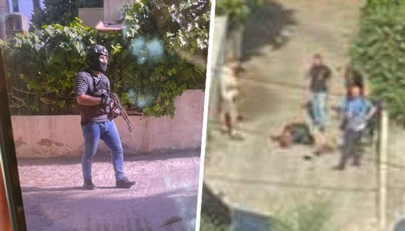 Caught on camera: Syrian gunman arrested after shooting near US embassy in Lebanon capital (WATCH) snt