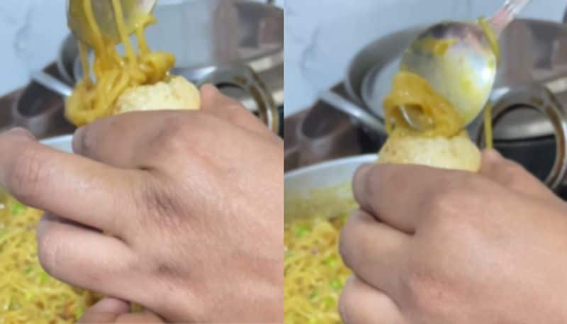 Unusual Experiment: Maggi-Stuffed Golgappe Takes Social Media by Storm [watch] NTI