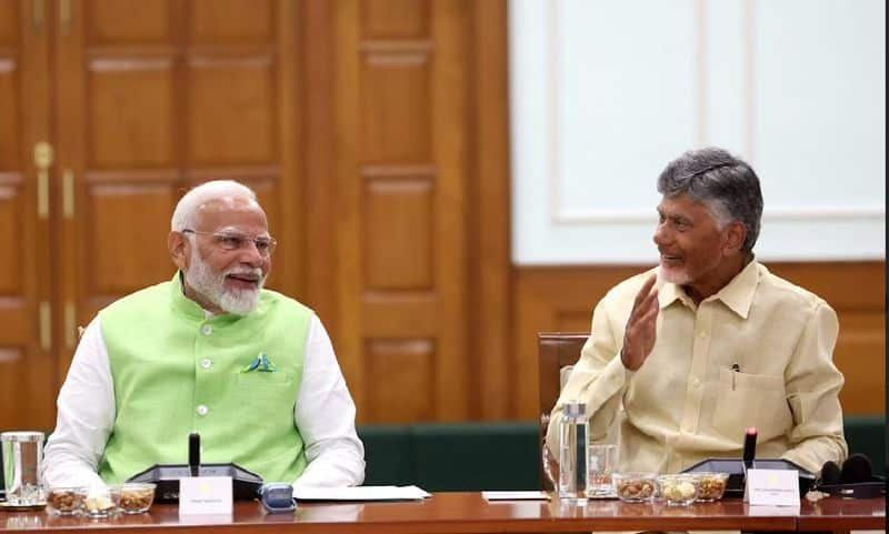 Chandra Babu's powerful look at the NDA alliance meeting 