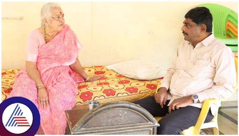 Former MP DK Suresh joined his mother lap to forget Lok Sabha defeat pain sat