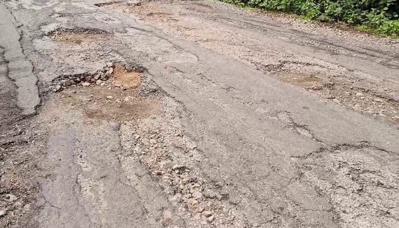 Karnataka: Kalasa-Kudremukh state highway plagued with potholes, motorists face major issues in Chikkamagaluru vkp