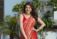 Kajal Aggarwal latest designer saree zkamn