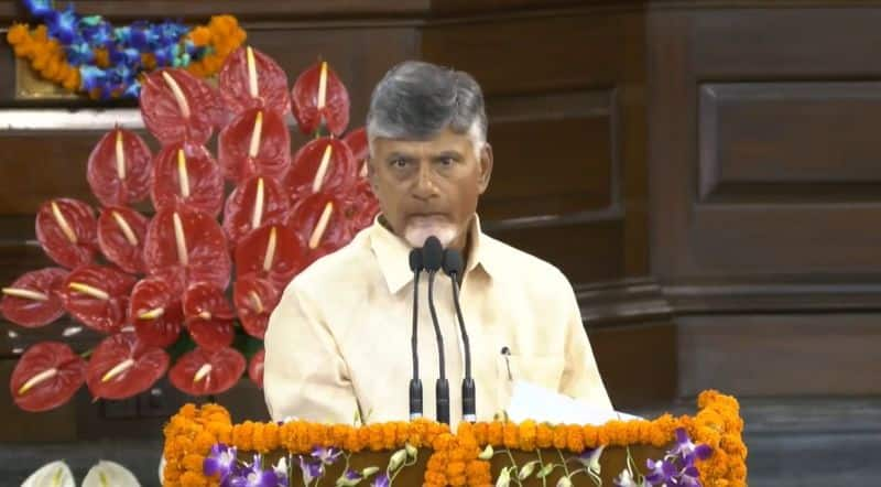 Modi has worked like a queen.. we have also worked hard.. Chandrababu's powerful speech in the NDA parliamentary meeting GVR