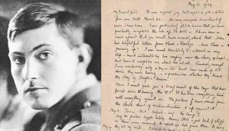 last letter of climber who died on Everest George Mallory 