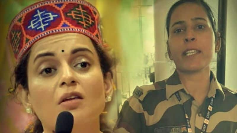 bollywood actress kangana-ranaut-slapping-cisf-women-security-guard-kuldwinder-kaur transfer to bengaluru mrq